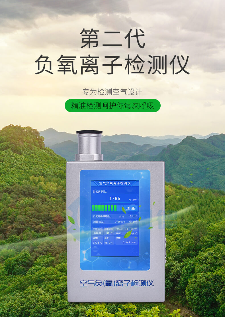 負(fù)氧離子甲醛檢測(cè)儀