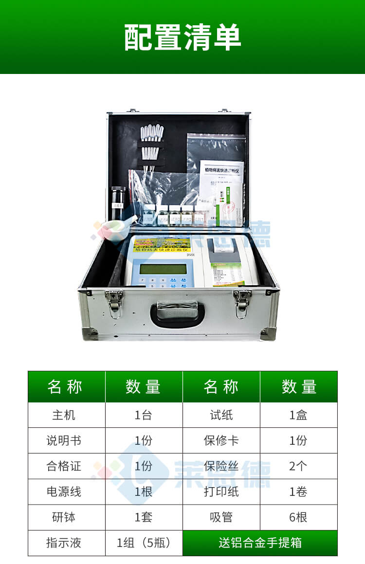植物病蟲害診斷儀