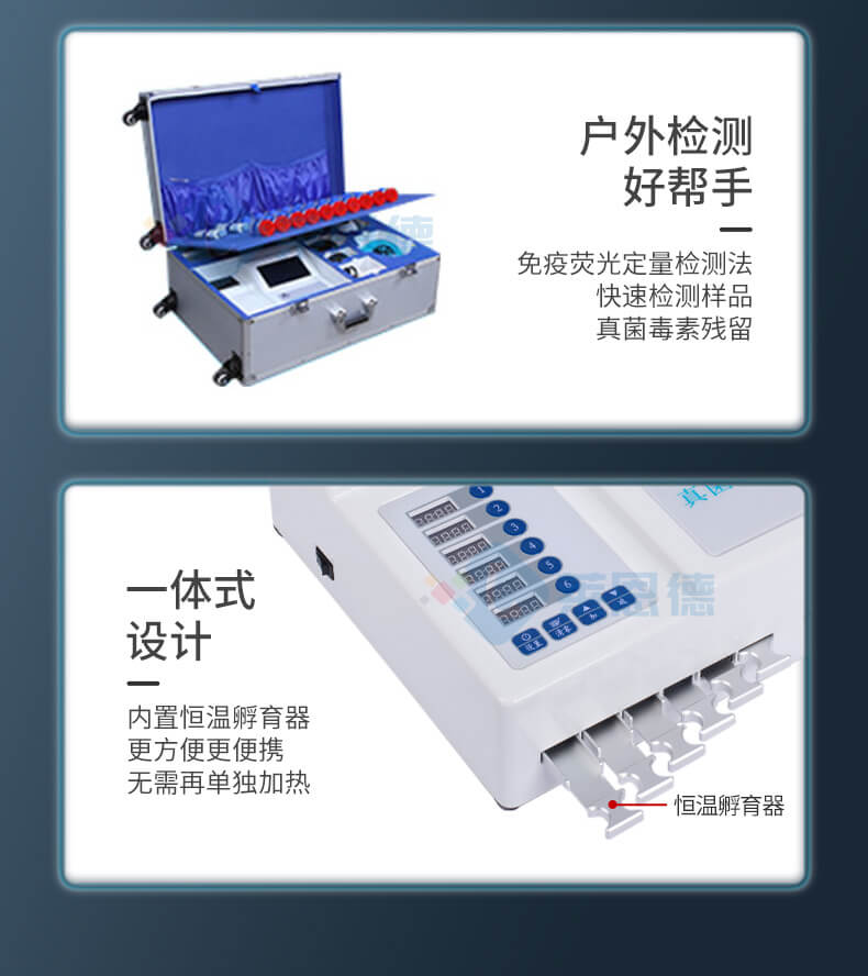 真菌毒素熒光定量檢測儀