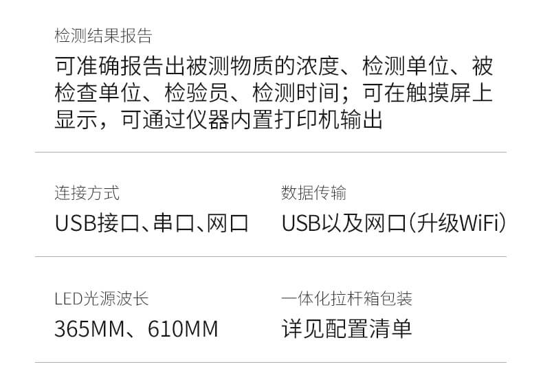 真菌毒素熒光定量檢測儀