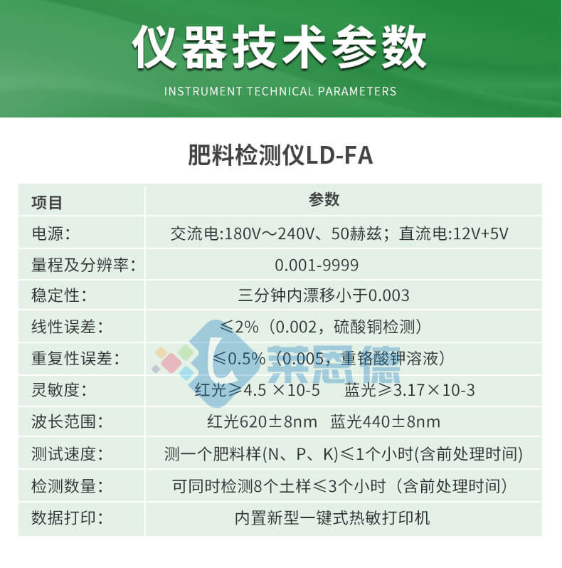 有機(jī)肥質(zhì)量檢測儀