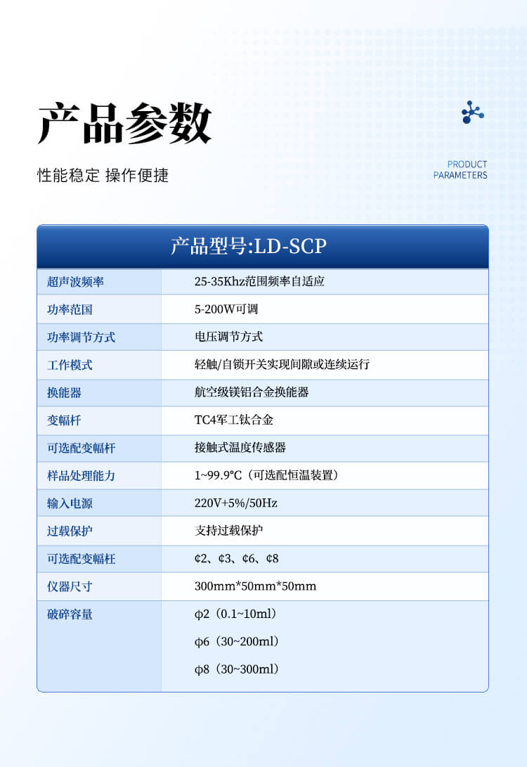 手持式超聲波細(xì)胞破碎儀